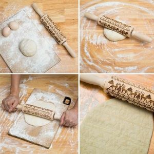 Embossing Dough Rolling Pin (1 Left)